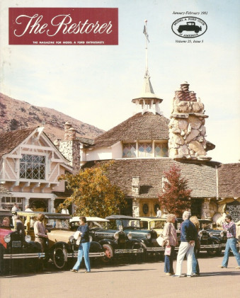 THE RESTORER - MODEL A - 1981 JAN/FEB - CROSS CANADA TOUR, STARTER REPAIR